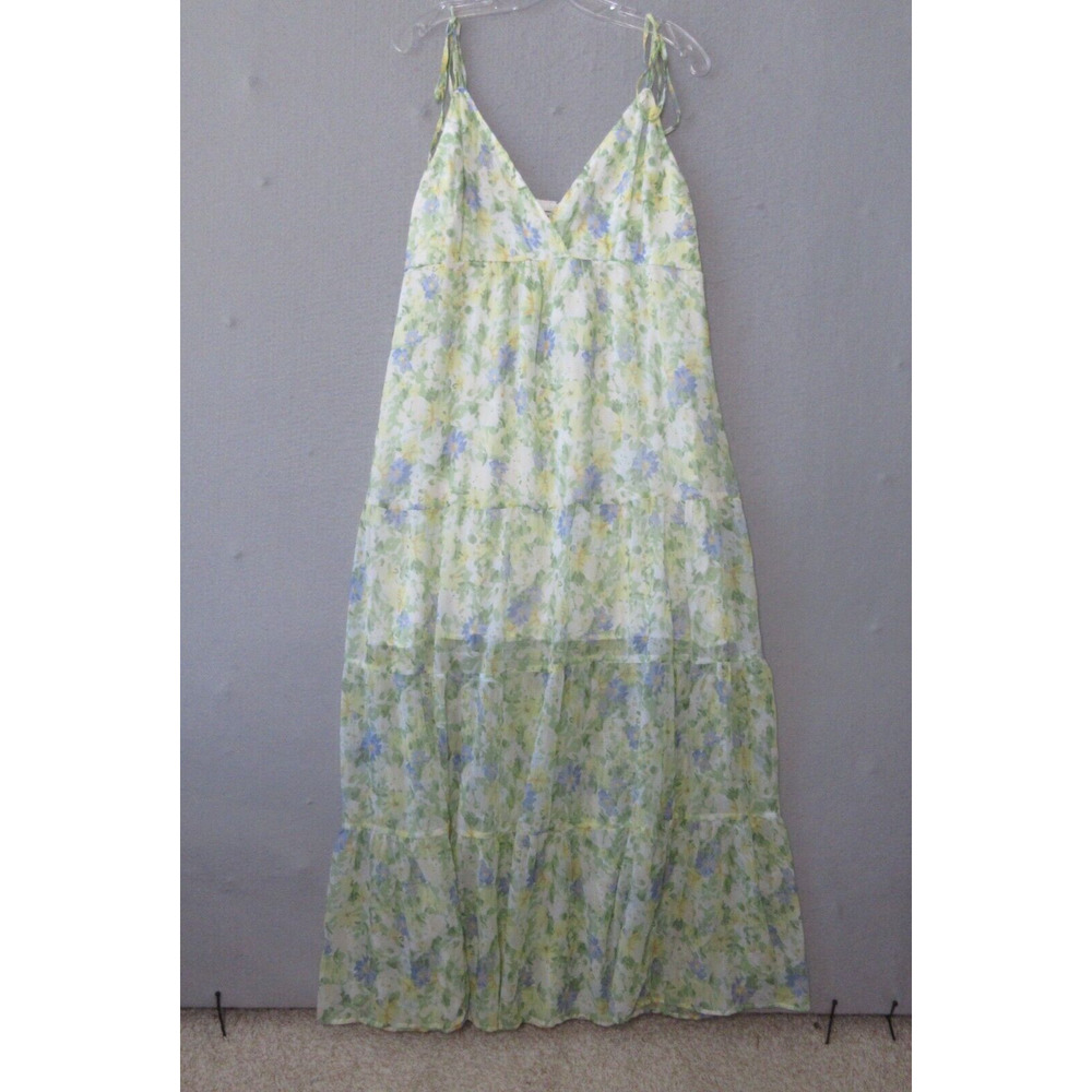 Abercrombie & Fitch Maxi XL Yellow Ditsy Floral Perfect for packing!